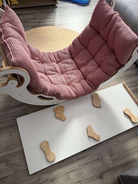 Bujak montessori wood for kids 4w1