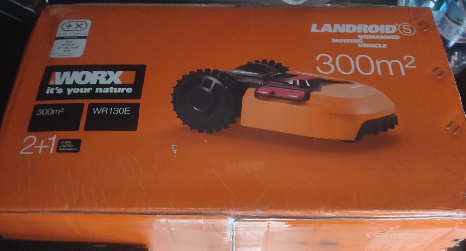 WORX wr130e Robot koszący Kosiarka samojezdna zestaw NOWY landroid 300