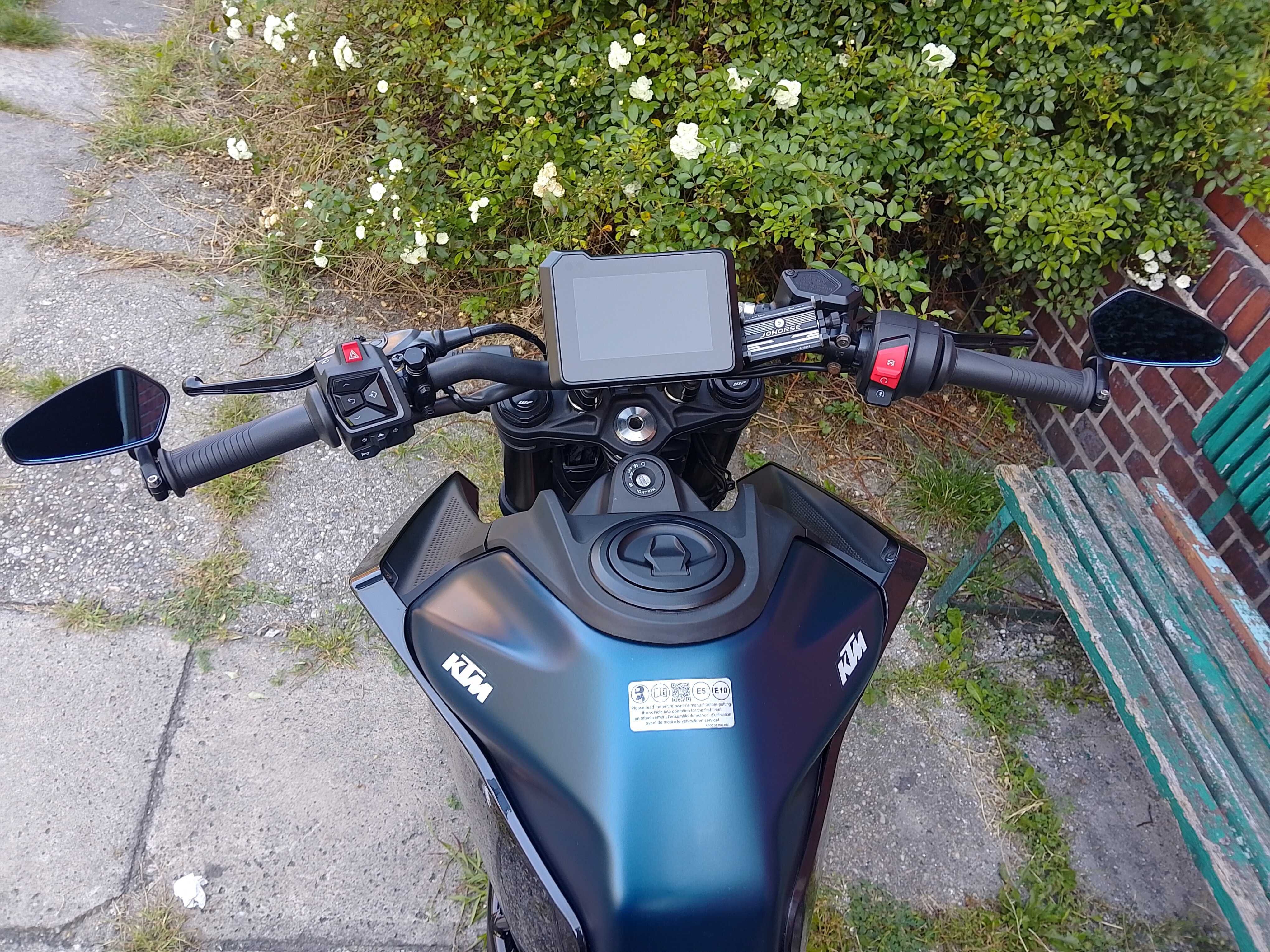 KTM Duke 125 na gwarancji