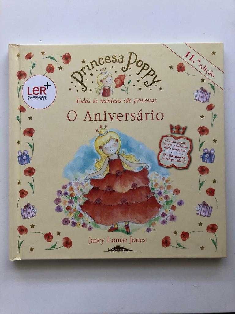 Livro Princesa Poppy - O Aniversário