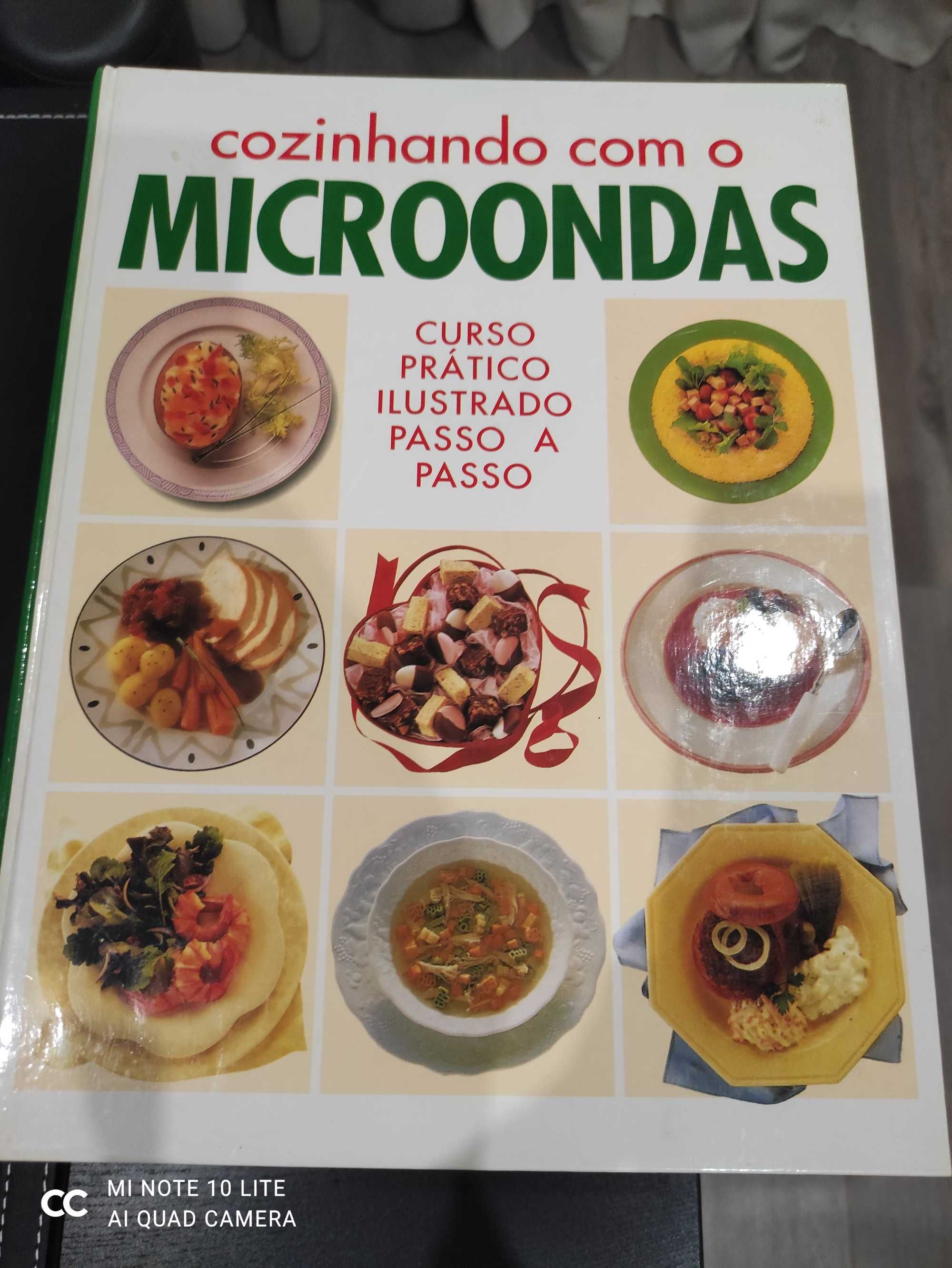 Livro Cozinhar com o Microondas