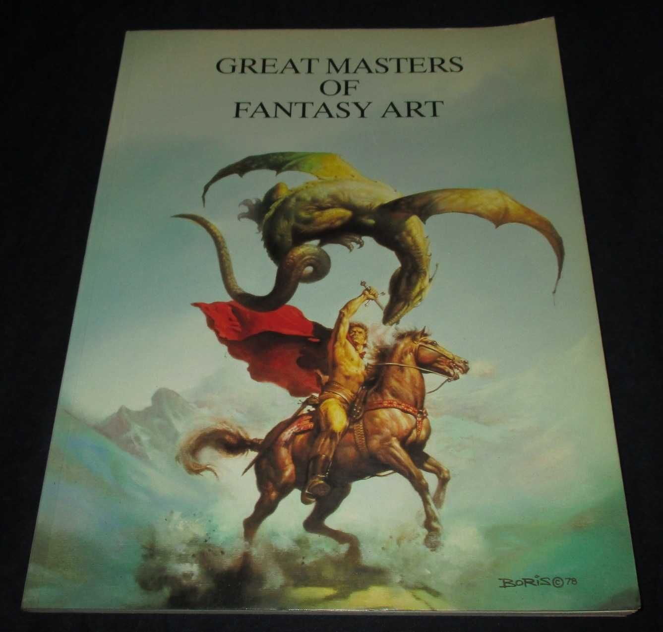 Livro Great Masters of Fantasy Art Eckart Sackmann 1986