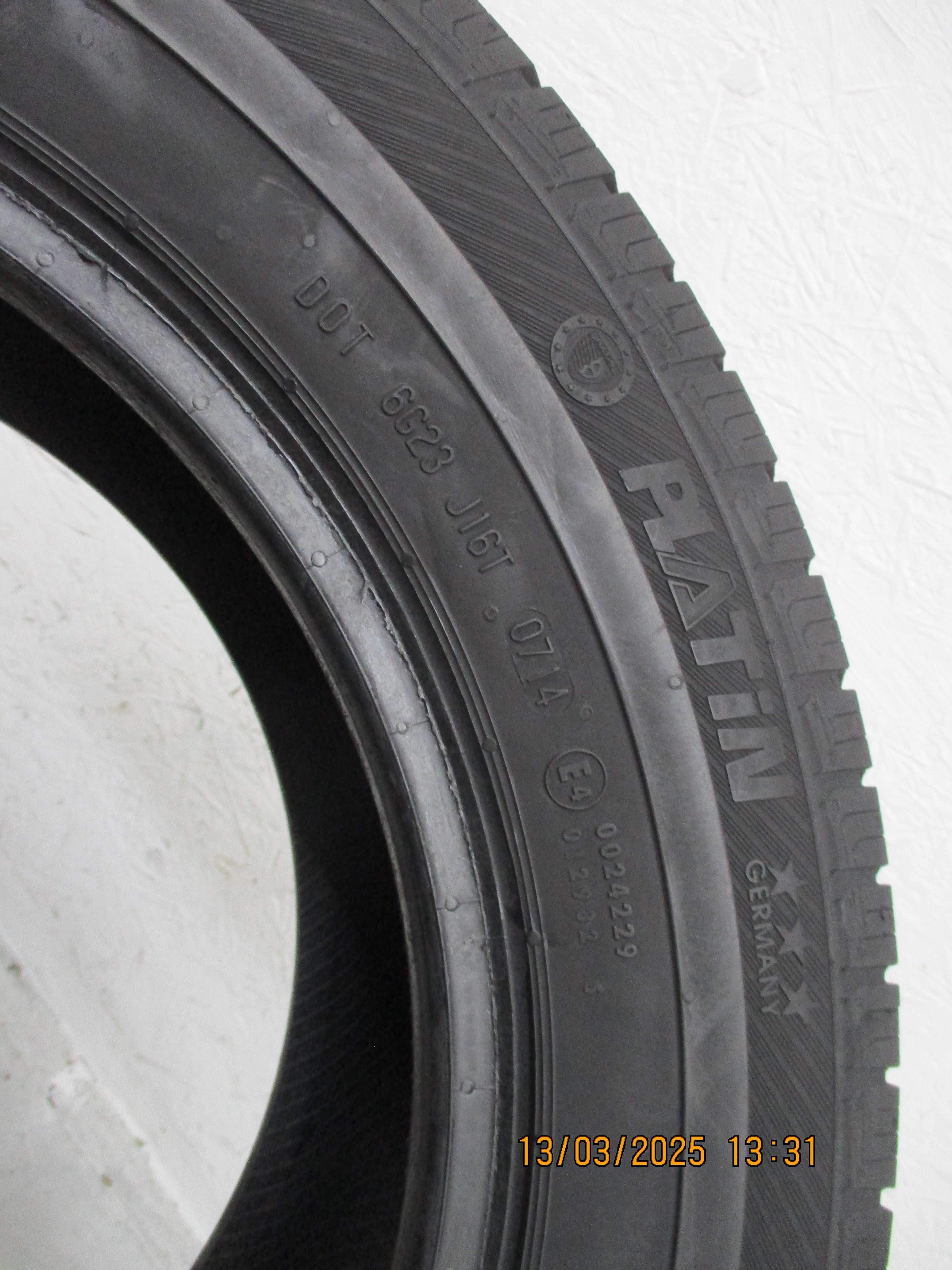1x 205/65R16C Platin RP510 VAN 7mm