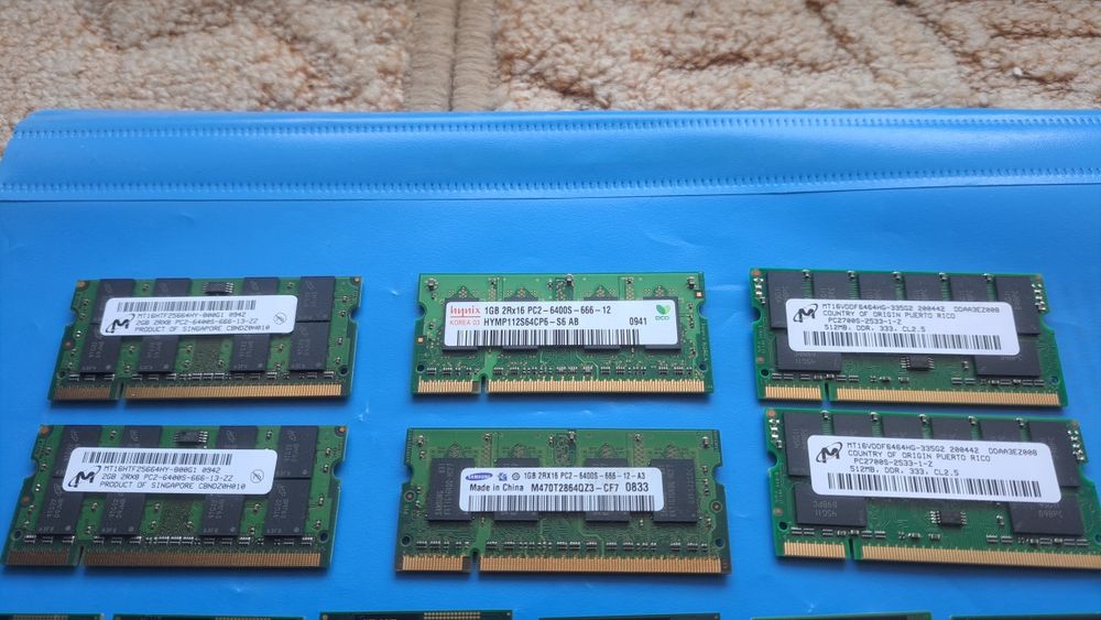 Pamięć Ram ddr/ddr2 do laptopa(opcj proc i3,i5,kości 4gb ddr3)