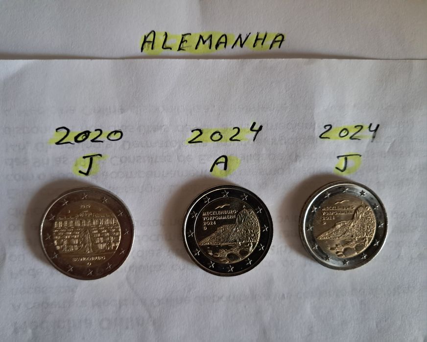 Moedas Comemorativas Alemanha [circuladas]