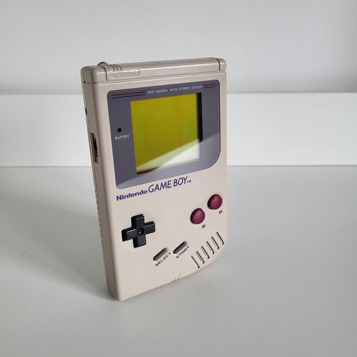 Nintendo Game Boy DMG-01 oryginał, bardzo dobry stan, replika pudełka