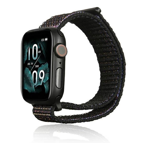 Beline Pasek Apple Watch Nylon 38/40/41Mm Czarny /Black