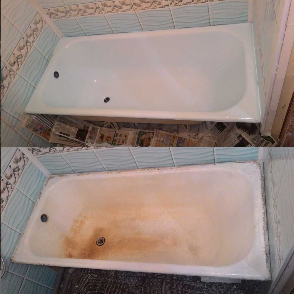 Реставрация ванн с Гарантией от Мастера