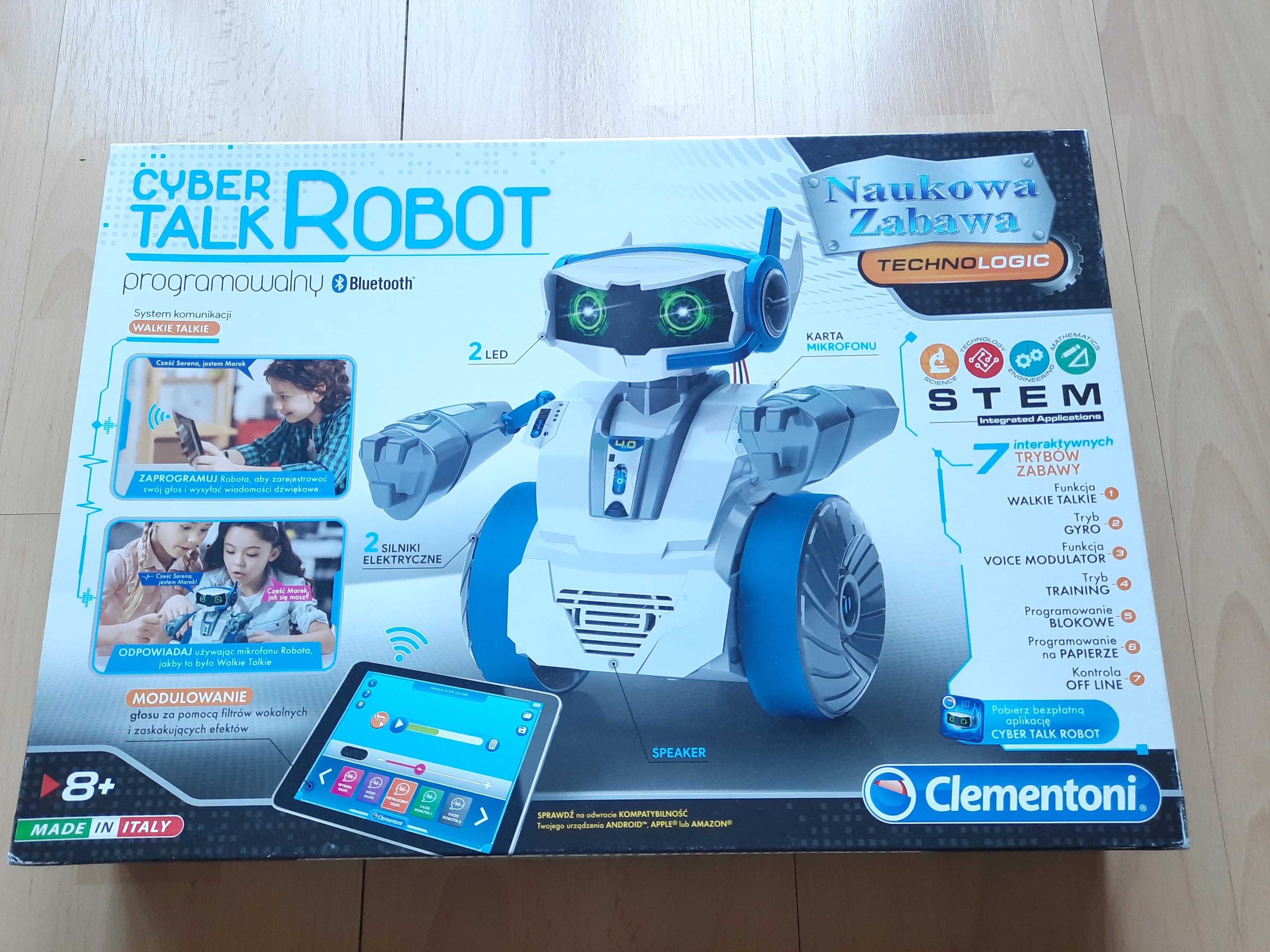 cyber talk robot programowalny od 8 lat