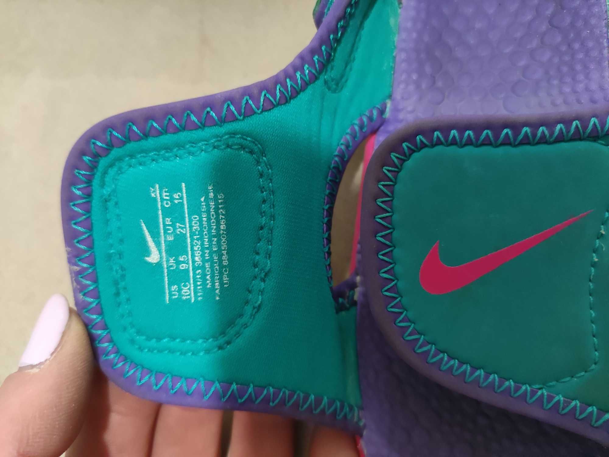 Klapki dziecięce Nike rozmiar 27