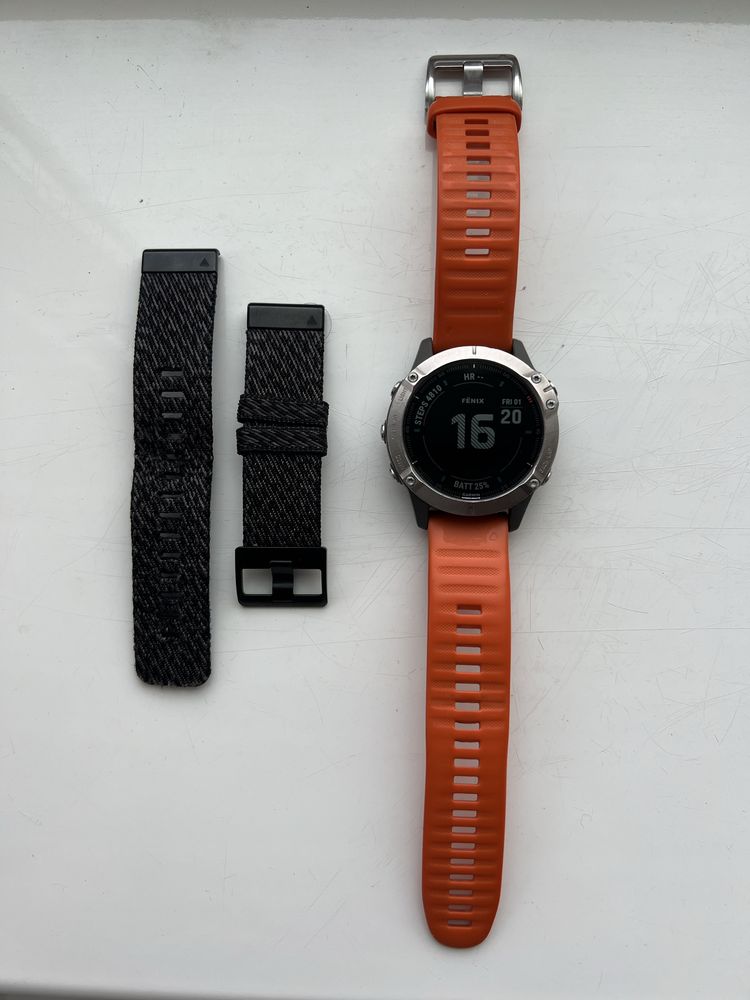 Garmin Fenix 6 sapphire titanium