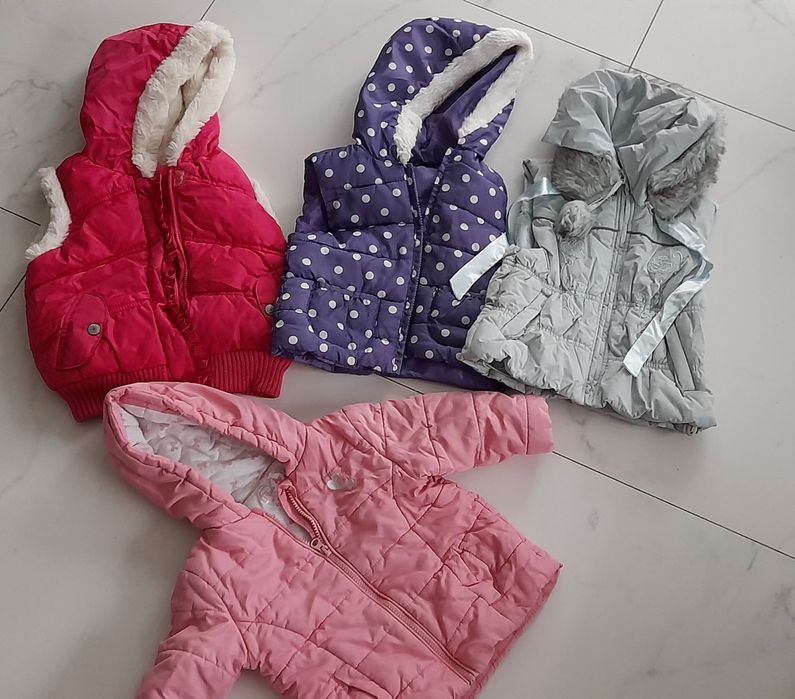 Zestaw ubrań ubranka dla dziewczynki rozm. 92 dla dziewczynki