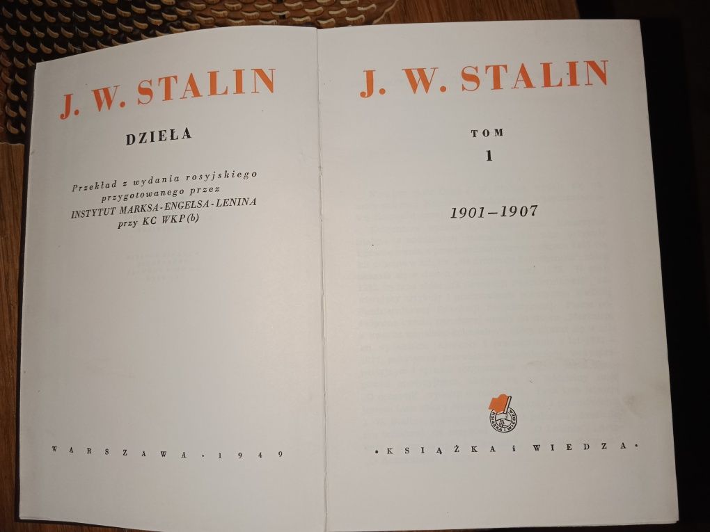 Stalin dzieła książka