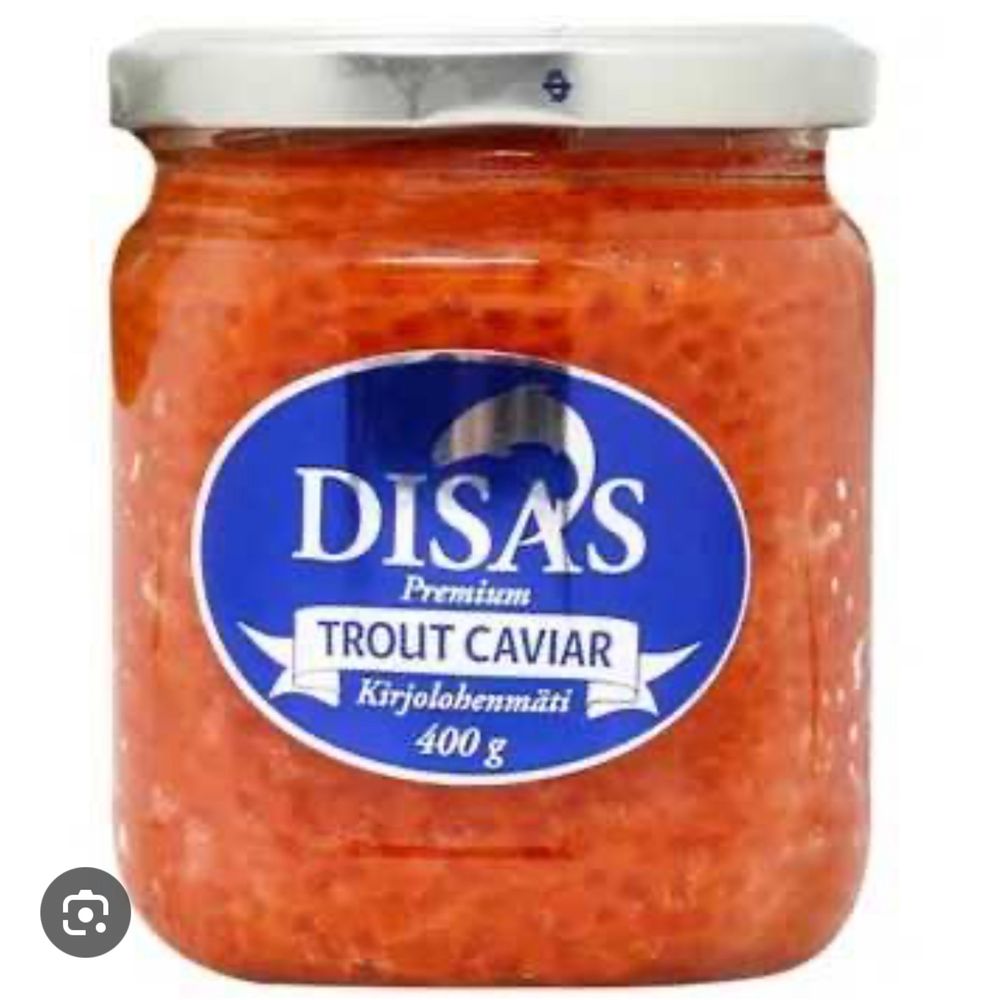 Ікра “Disas”,ікра форелі