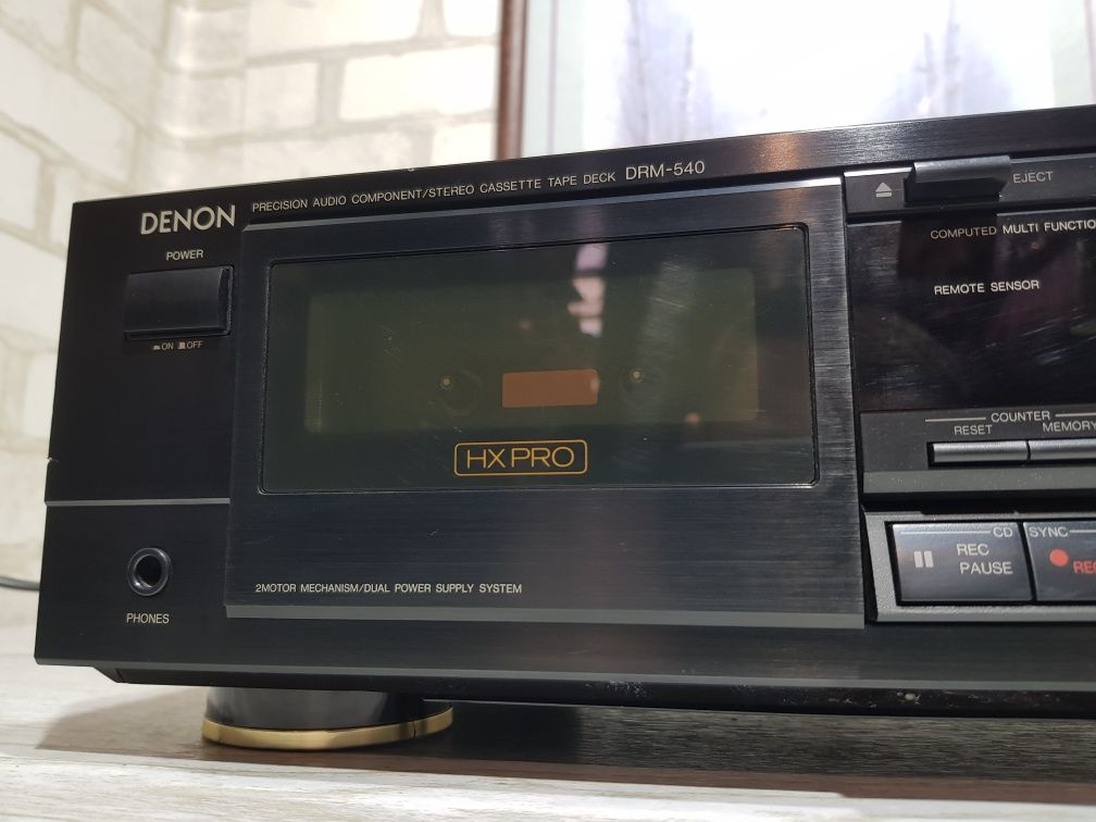 Касетна стереодека DENON DRM-540, б/у з Німеччини