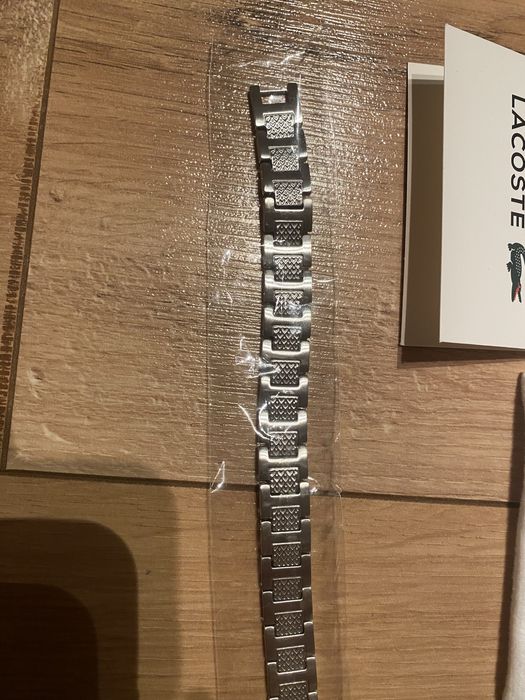 Srebrna bransoletka lacoste