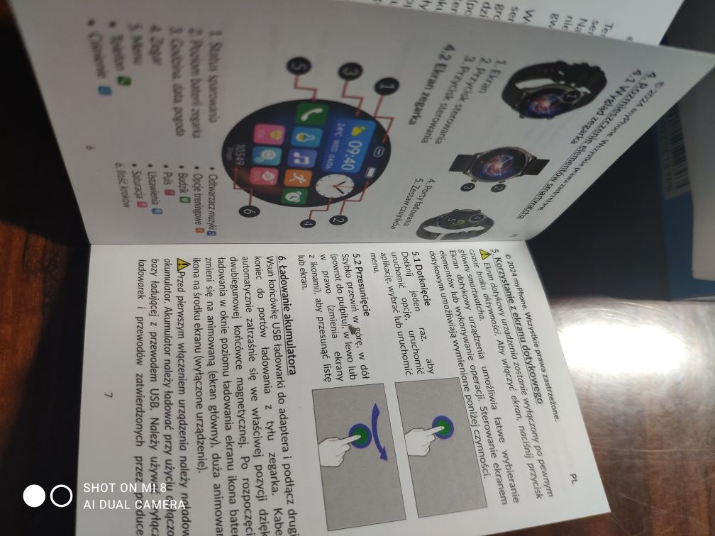 Smartwatch myPhone Watch EL  różowy