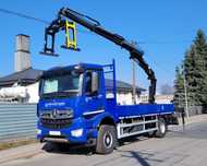 Mercedes-Benz AROCS 1824 HDS PILOT Radiowy EURO 6  Wysokie Zawieszenie Żuraw HMF 1420 Dźwig Rotator nie Palfinger Hiab