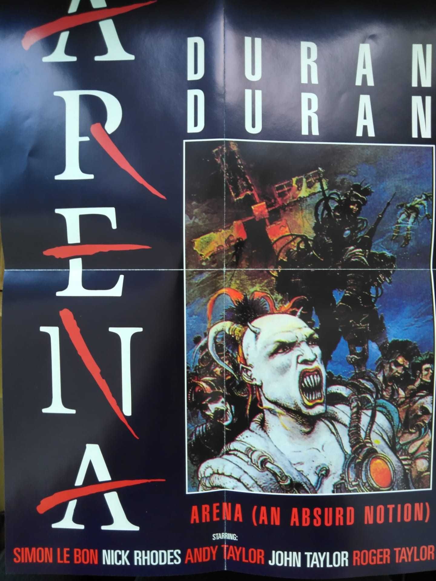 DVD Duran Duran "Arena (An absurd notion)". Muito raro.
