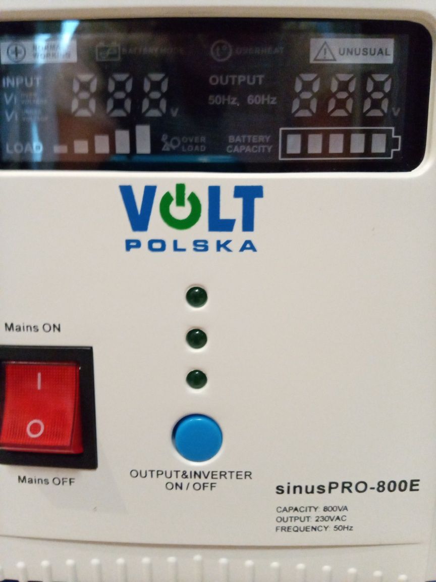 Новий блок безперебійного живлення Volt 800Е