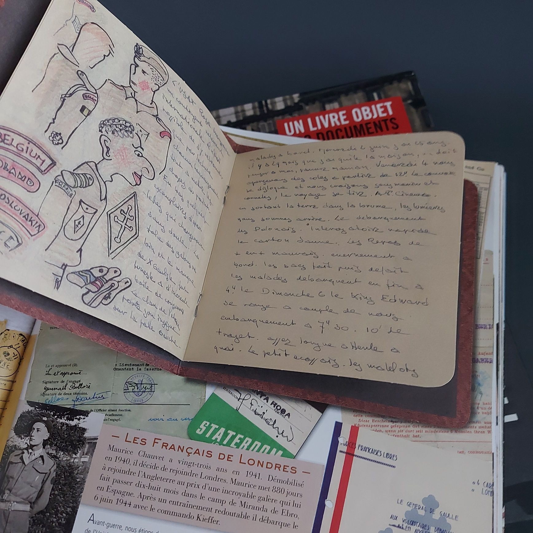 Книга-музей "Слова з тіні. Франція під час окупації  1939-1945"