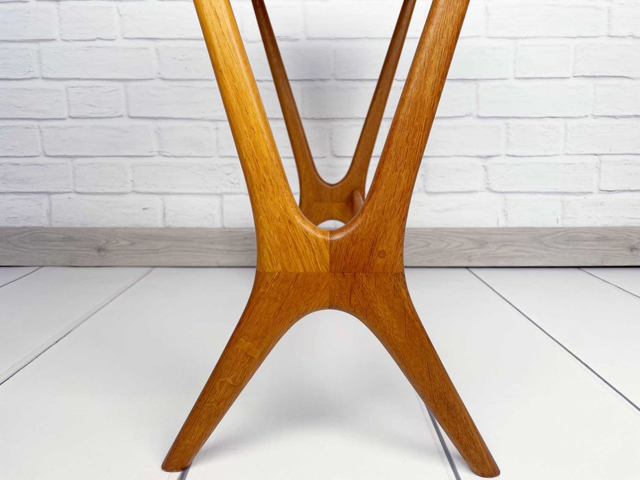 Stolik kawowy, Dania, lata 50 – kwietnik, Mid-Century, Vintage, PRL