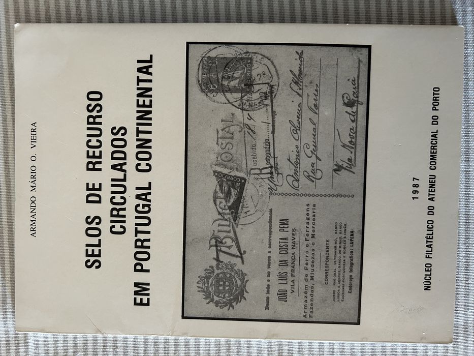 Livro Selos de Recurso Circulados em Portugal Continental