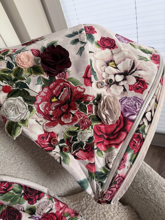 Uzywana kilka razy! Tapicerka Cybex Mios 3.0 - Spring Blossom Light