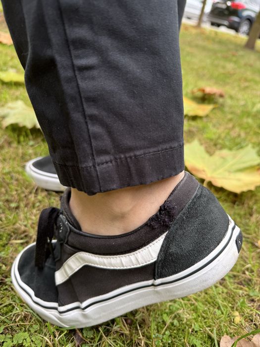 Buty czarno-białe Vans męskie