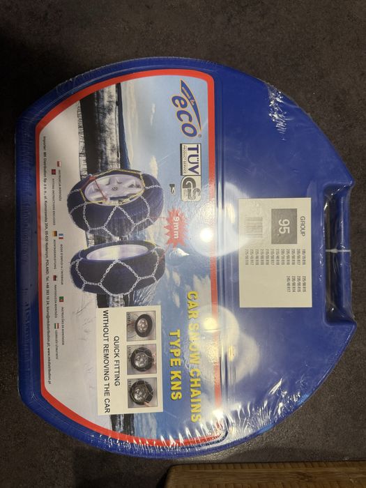 Łańcuchy śniegowe nowe