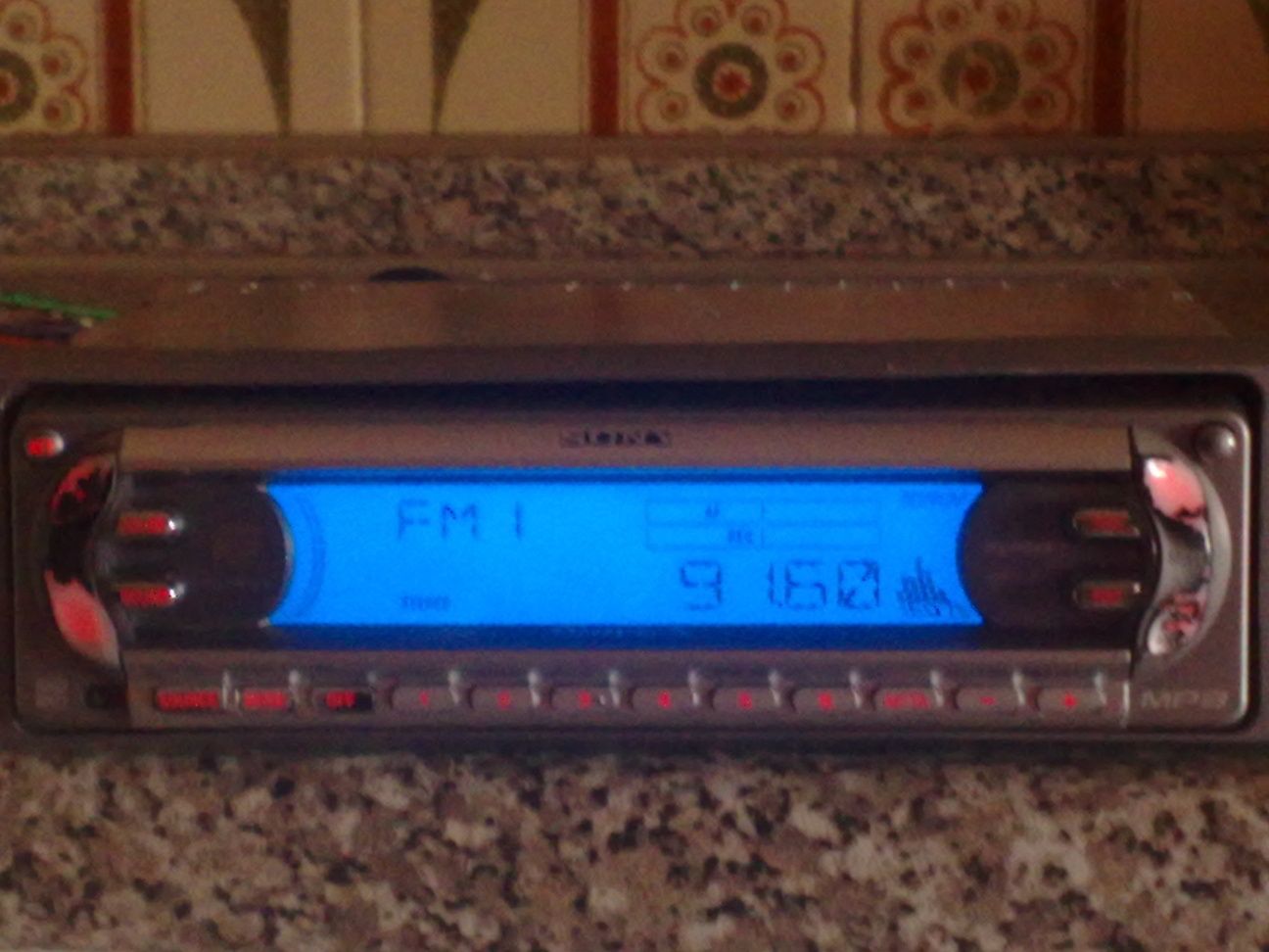 Auto radio Sony CD - 6 cores