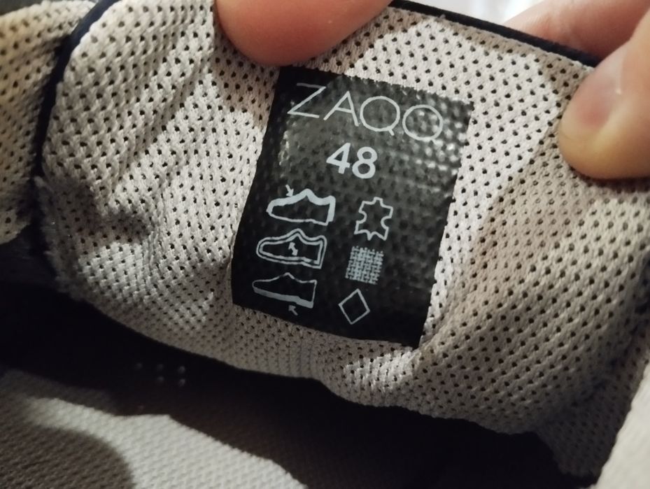 Мужские кроссовки ZAQQ DRAQE Azul на широкою ногу 48 размер