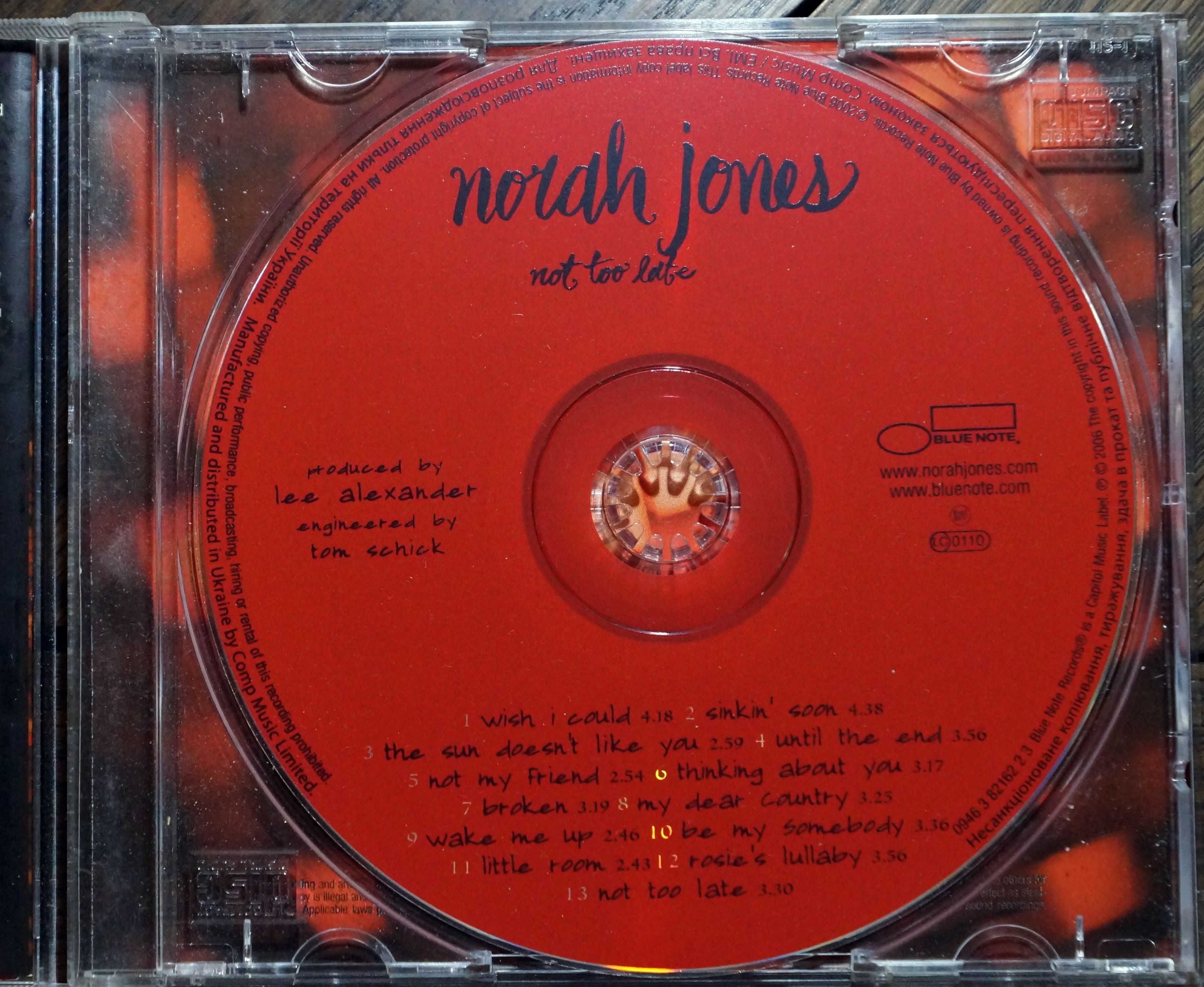 Norah Jones - Not too Late