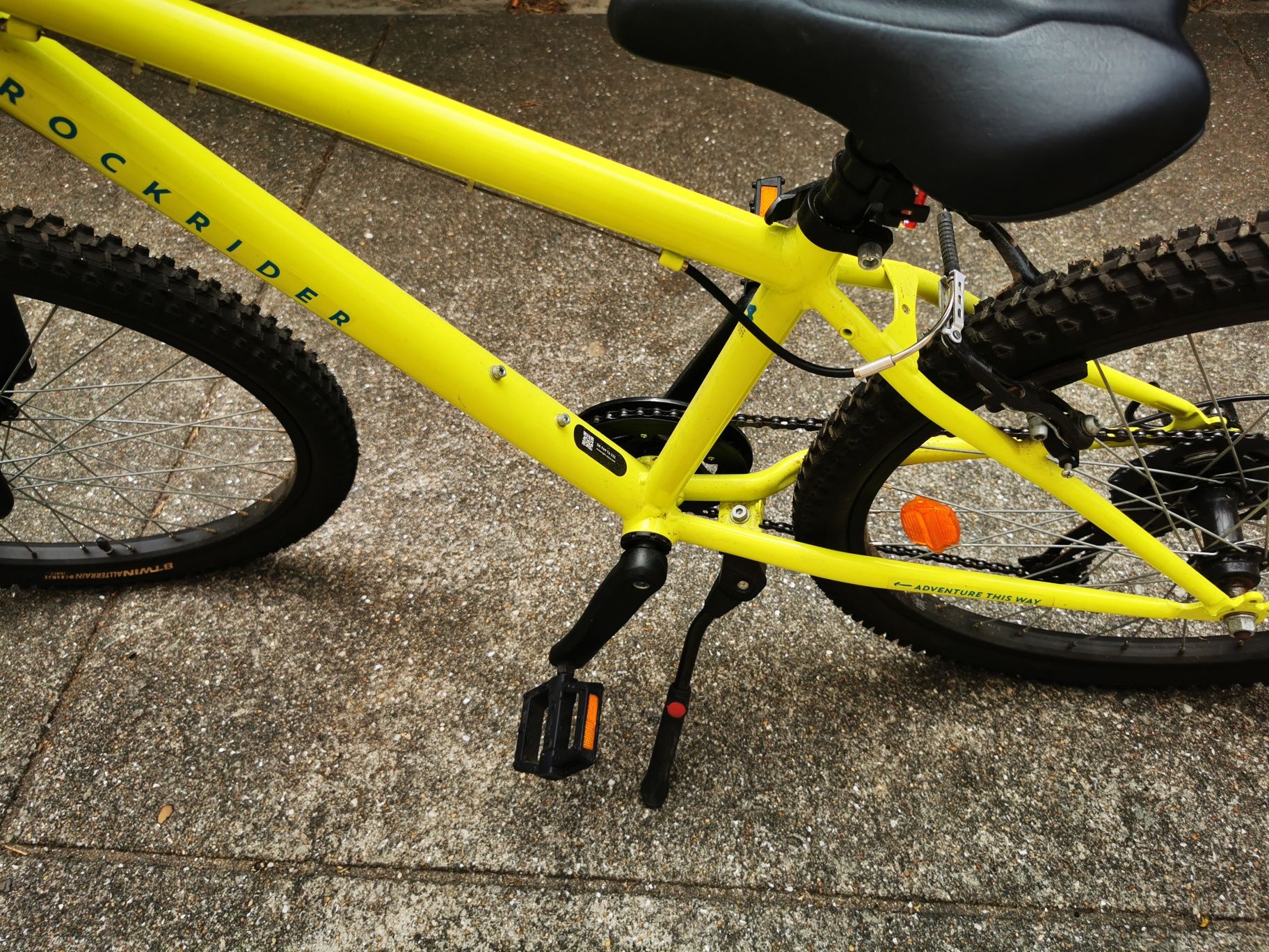 Bicicleta rockrider roda 24 como nova