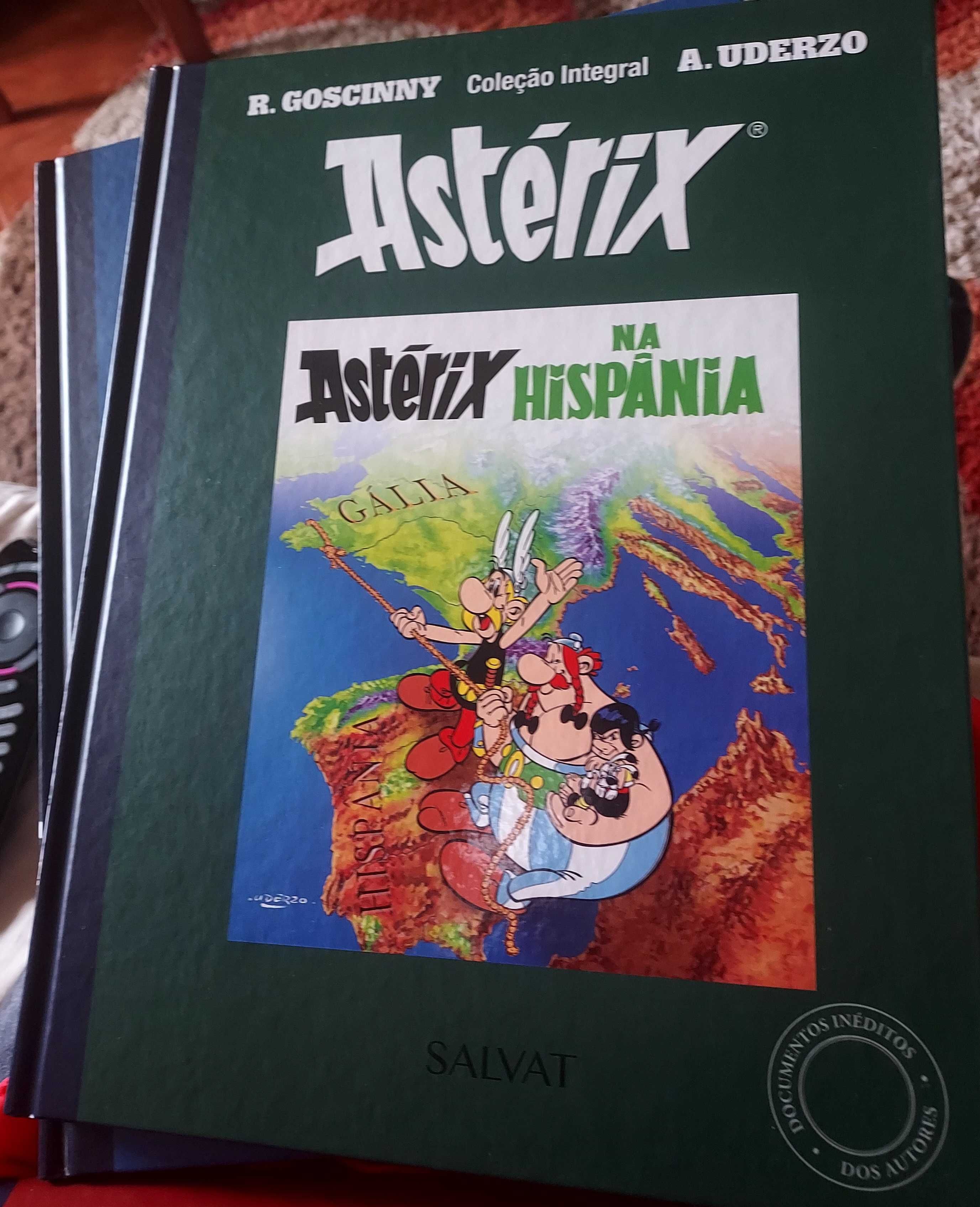 Asterix coleção integral  25 € total - 4 livros 1,2,3,e 4 novos