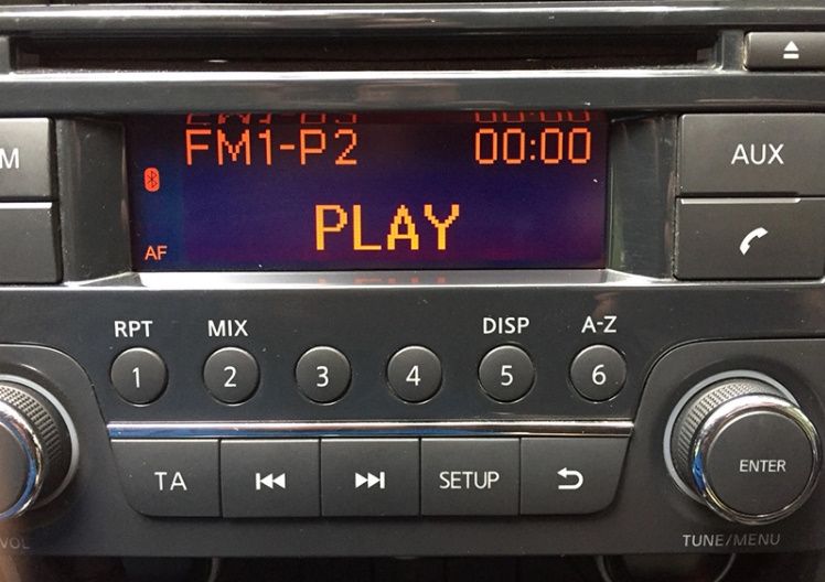 Display / reparação radio de Nissan Juke, Qashqai, Note