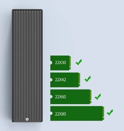Зовнішній SSD XrayDisk 1 ТБ у корпусі ORICO