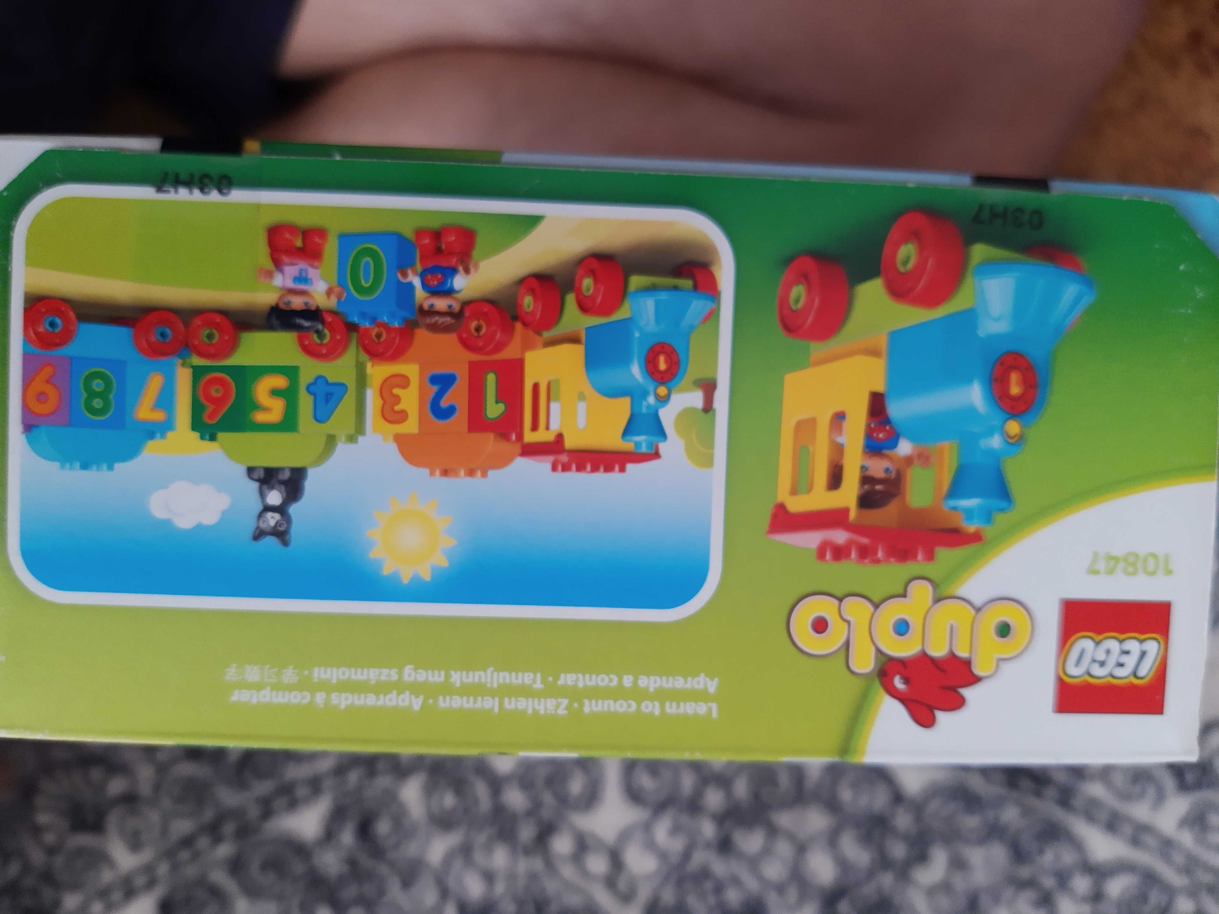 LEGO Duplo 10847 Pociąg z cyferkam PUDEŁKOi