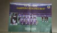 FCPorto-Poster vintage Campeão Europeu