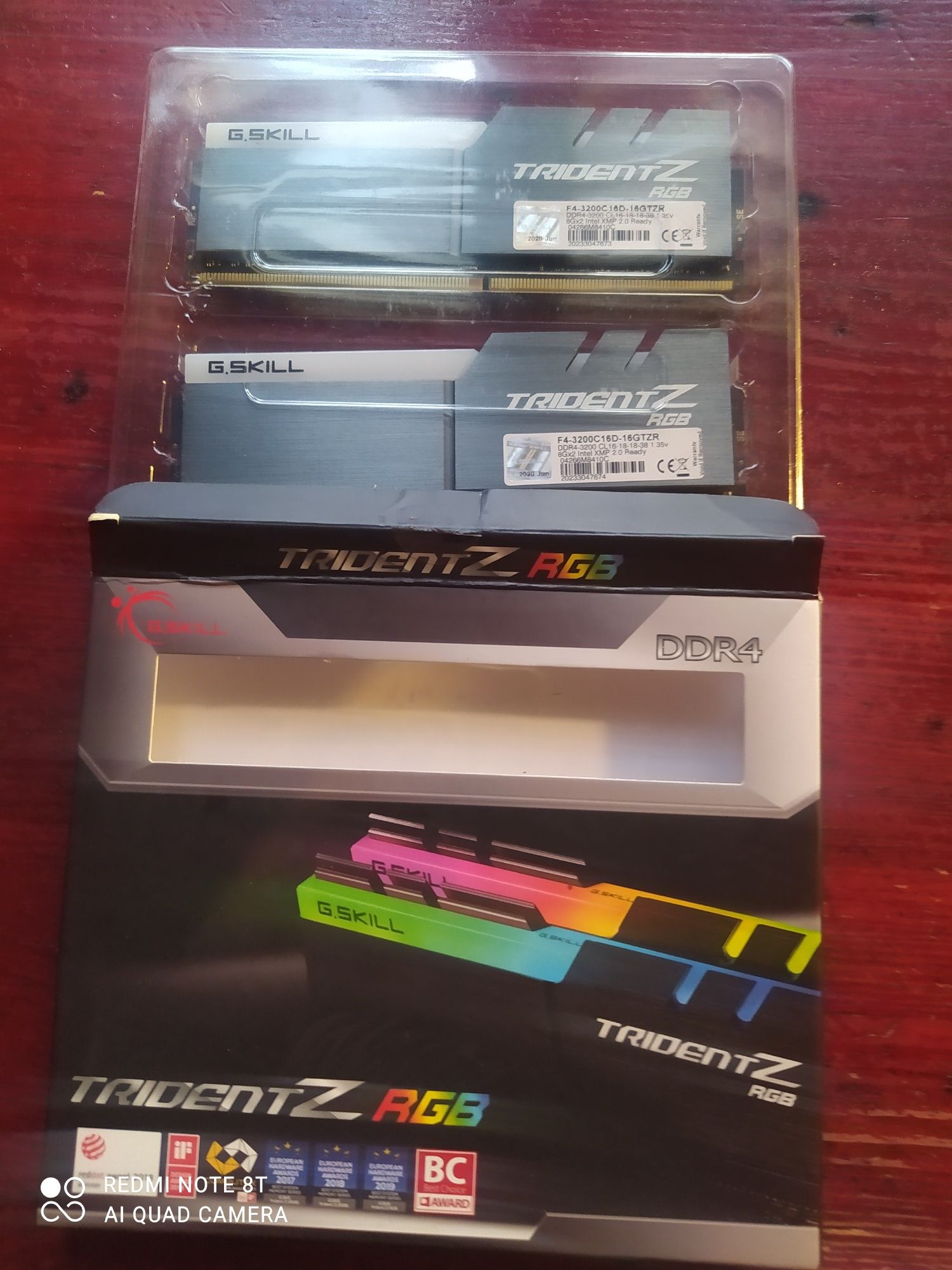 Pamięć RAM G.SKILL 16GB DDR4 3200Mhz CL16