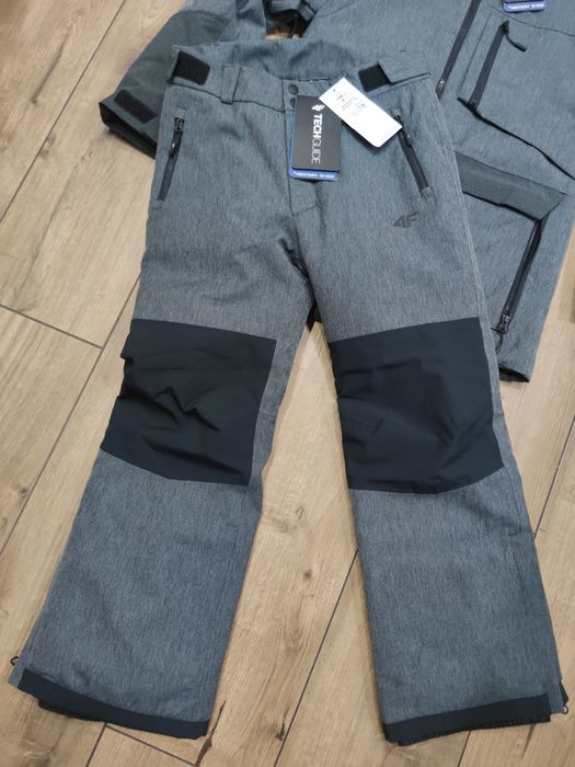 Zestaw narciarski chłopięcy kurtka spodnie membrana 10000 4F 140