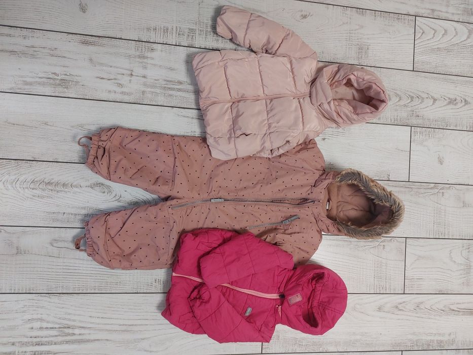 Комбінезон зимовий HM+шапка, снуд і 2 куртки Reserved, Babygo