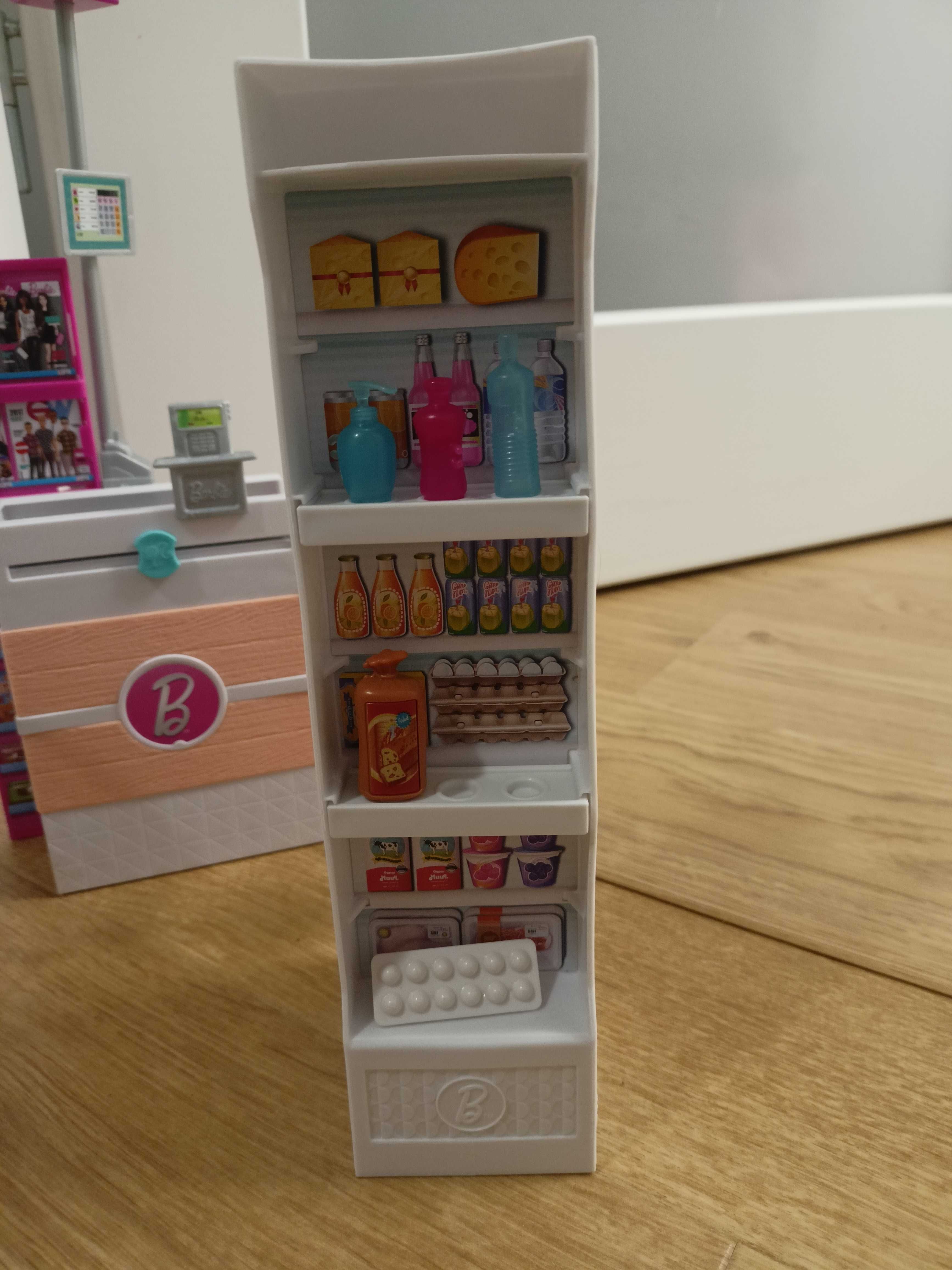Barbie supermarket zestaw bez lalki