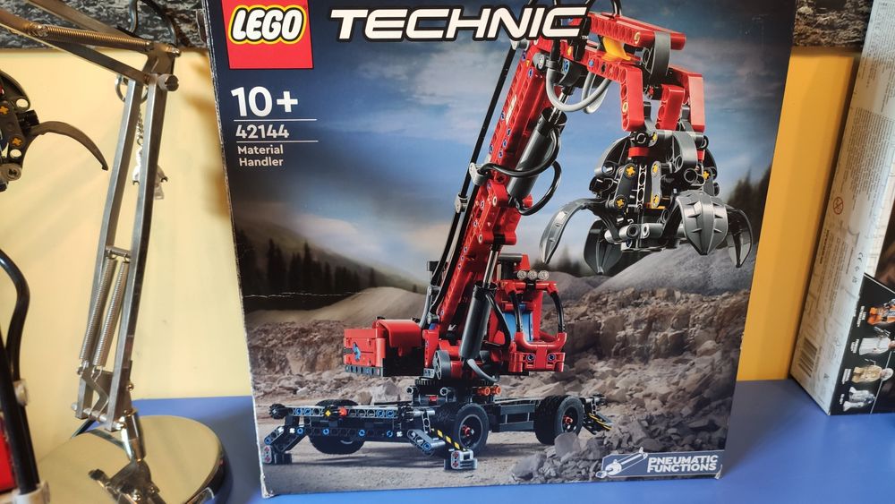 Lego 42144 technic dźwig z chwytakiem