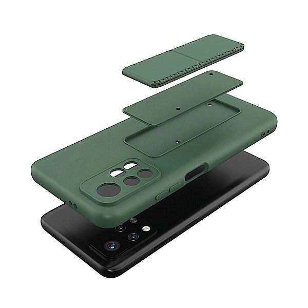 Wozinsky Kickstand Case elastyczne silikonowe etui z podstawką Xiaomi