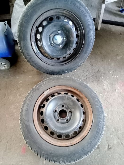 Диски + Goodyear UltraGrip Ice 2 195/65 R15 + колпаки!