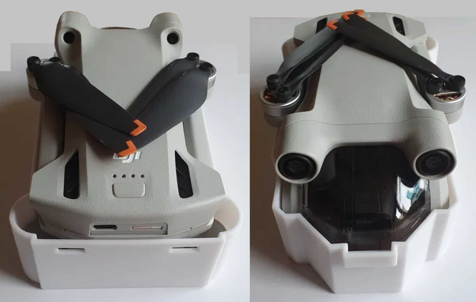 Czarny pokrowiec, obudowa, pudełko, case do drona DJI Mini 3 Pro