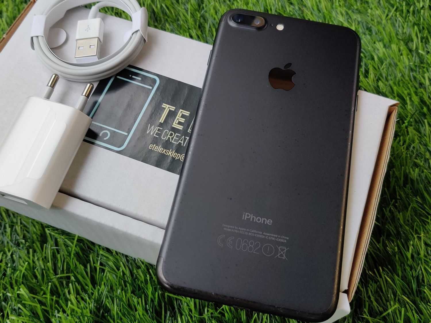 iPhone 7+ Plus 256GB BLACK CZARNY Grafitowy Bateria 100% Gwarancja