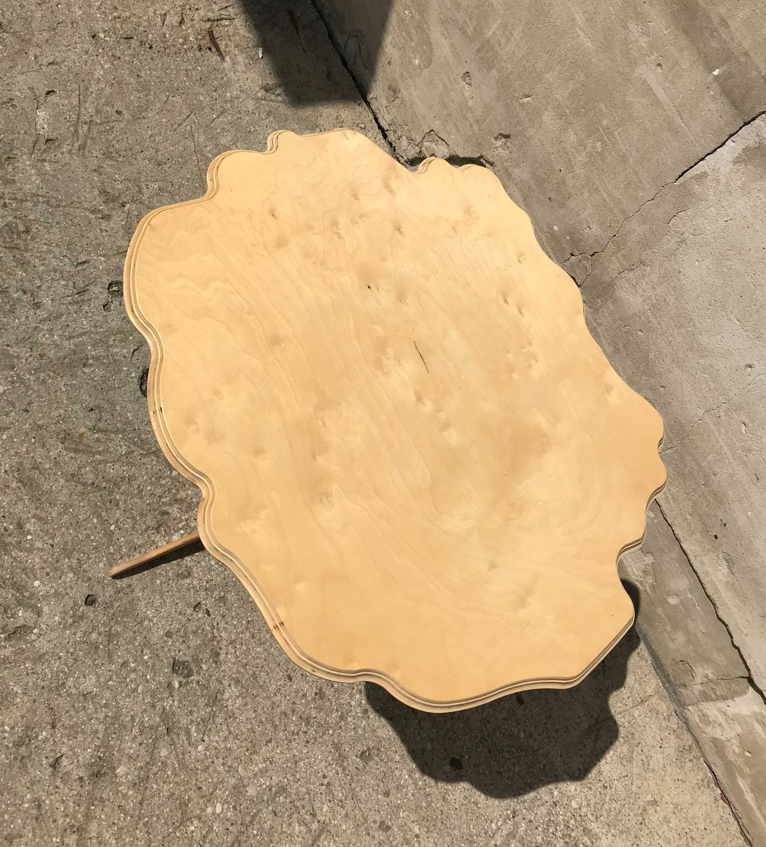 Stolik drzewko dla dzieci do zabawy drewniany ze sklejki