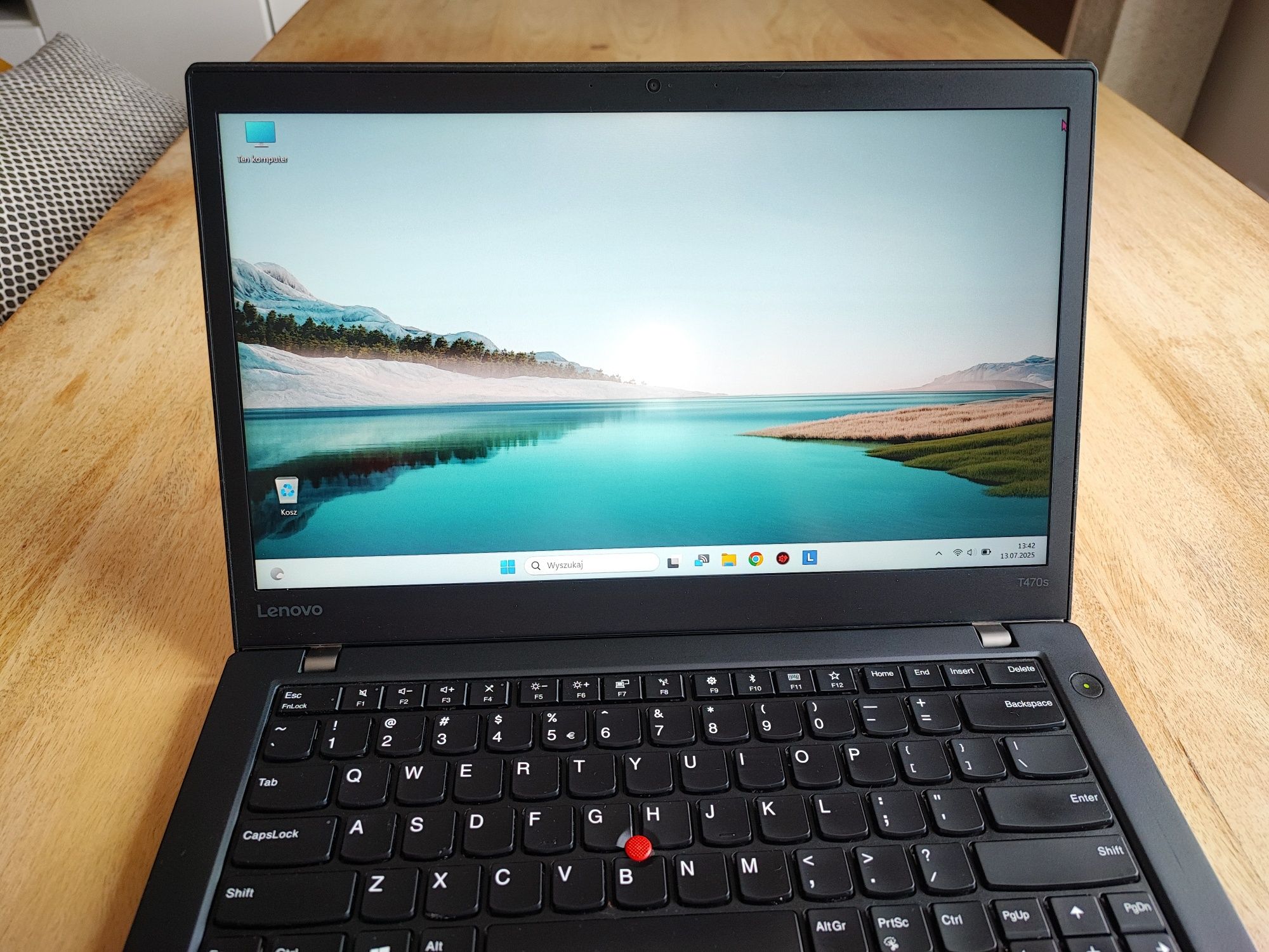 Lenovo T470s, stacja dokująca, dwa zailacze